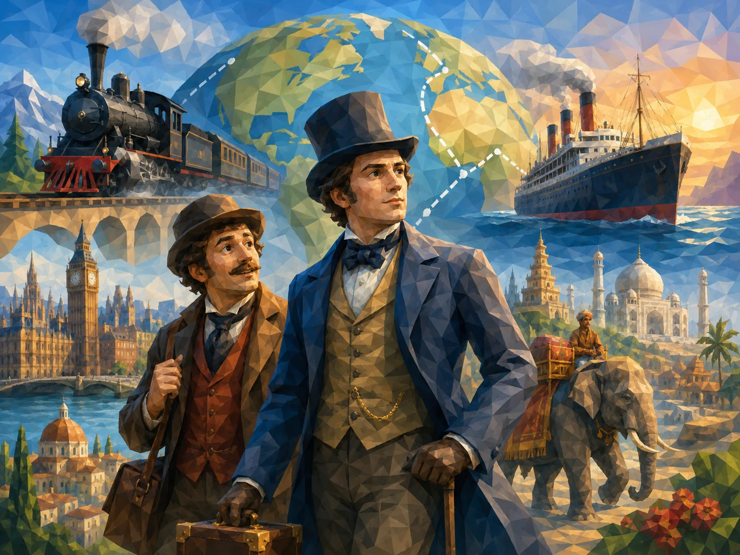 80 days around the world