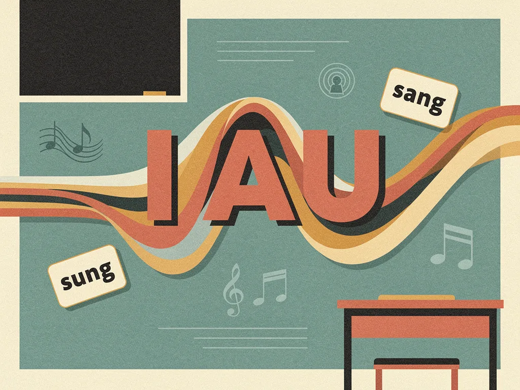 The Vowel Shift (I - A - U)