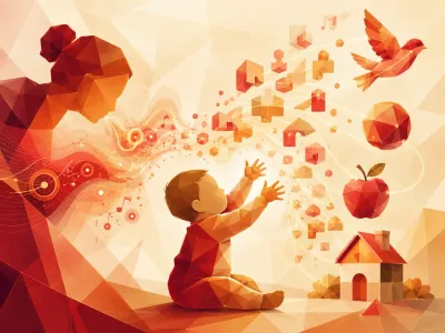 How Babies Build Language: From Sounds to Words and Grammar