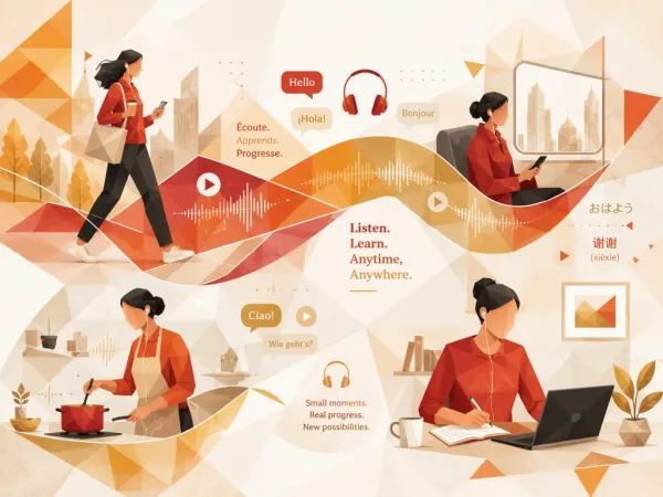 Turn Your Downtime into Language Learning