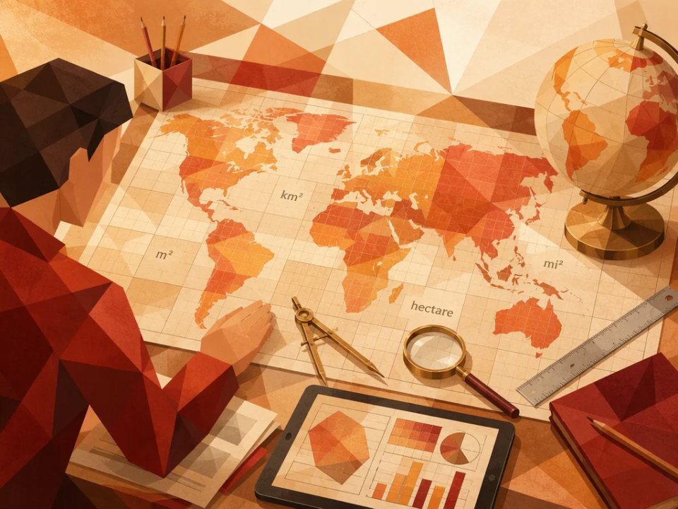 Measuring the World's Surface: A Guide to Units of Area